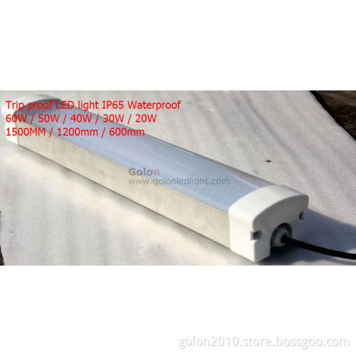 LED Tri Proof Light 30W 3300lm 0.6m Long with Aluminum Housing IP65 Waterproof Tri Proof Light for Mine, Food Facotry,